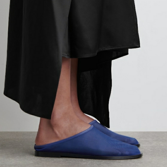 COS Blue Loafers Slip_on.Mesh Shoes - Picture 2 of 8